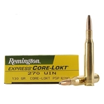 Remington Express Ammunition 270 Winchester 130 Grain Soft Point Core-Lokt Box of 20