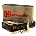 Hornady Custom Rifle Ammunition 6mm Remington 100 Grain Boat Tail Soft Point Box of 20 Rounds