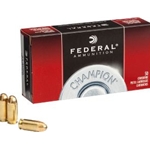Federal Champion Ammunition 40 S&W 180 Grain Full Metal Jacket Box of 50