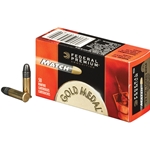 Federal Premium Gold Medal Match Ammunition 22 Long Rifle 40 Grain Lead Box of 50