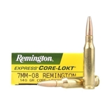 Remington Express Rifle Ammunition 7mm-08 Remington 140 Grain Pointed Soft Point Box of 20