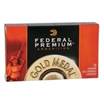 Federal Premium Gold Medal 338 Lapua Magnum 250 Grain Sierra MatchKing Hollow Point Box of 20