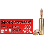 Winchester Super-X Power Max Ammunition 300 Winchester Short Magnum (WSM) 180 Grain Bonded Protected Hollow Point Box of 20