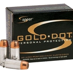 Speer Gold Dot Handgun Ammunition 327 Federal Magnum 100 Grain Hollow Point Box of 20 Rounds