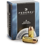 Federal Premium Personal Defense Ammunition 45 ACP 230 Grain Hydra-Shok Jacketed Hollow Point Box of 20
