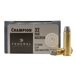 Federal Champion Target 32 H&R Magnum 95 Grain Lead Semi-Wadcutter Box of 20