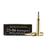 Black Hills Gold Ammunition 25-06 Remington 100 Grain Barnes TSX Box of 20