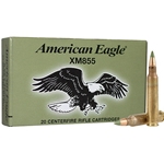 Federal Lake City XM855 5.56x45mm 62 Gr. Green Tip Full Metal Jacket Box of 20