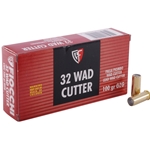 Fiocchi Shooting Dynamics 32 S&W Long 100 Grain Lead Wadcutter Box of 50 Rounds
