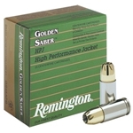 Remington Golden Saber Ammunition 40 S&W 180 Grain Brass Jacketed Hollow Point Box of 50