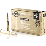 Prvi Partizan Match 7.62x54R 182 Grain Full Metal Jacket Box of 20