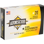 Armscor USA Precision 223 Remington 55 Grain Full Metal Jacket Box of 20 Rounds