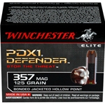 Winchester PDX1 357 Magnum 125 Grain Bonded Jacketed Hollow Point Box of 20 Rounds
