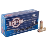 Prvi Partizan 10mm Auto 180 Grain Jacketed Hollow Point Box of 50