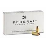 Federal Personal Defense 45 ACP AUTO 230 Grain Hi-Shok Jacketed Hollow Point Box of 50
