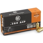 RWS 380 ACP AUTO 95 Grain Full Metal Jacket Box of 50