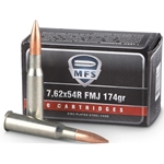 MFS 7.62x54R 174 Grain Full Metal Jacket Box of 20 Rounds