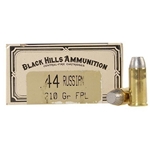 Black Hills Cowboy Action Ammunition 44 Russian 210 Grain Lead Flat Point Case of 500 (10 Boxes of 50)