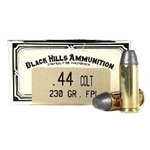 Black Hills Cowboy Action Ammunition 44 Colt 230 Grain Lead Flat Nose Box of 50