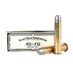 Black Hills Cowboy Action Ammunition 45-70 Government 405 Grain Lead Round Nose Flat Case of 200 (10 Boxes of 20)