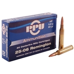 Prvi Partizan Rifle Ammunition 25-06 Remington 90 Grain Hollow Point Box of 20 Rounds
