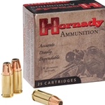 Hornady Custom Ammunition 25 ACP 35 Grain XTP Jacketed Hollow Point Box of 25