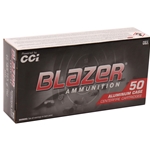 CCI Blazer Ammunition 40 S&W 165 Grain Total Metal Jacket Box of 50