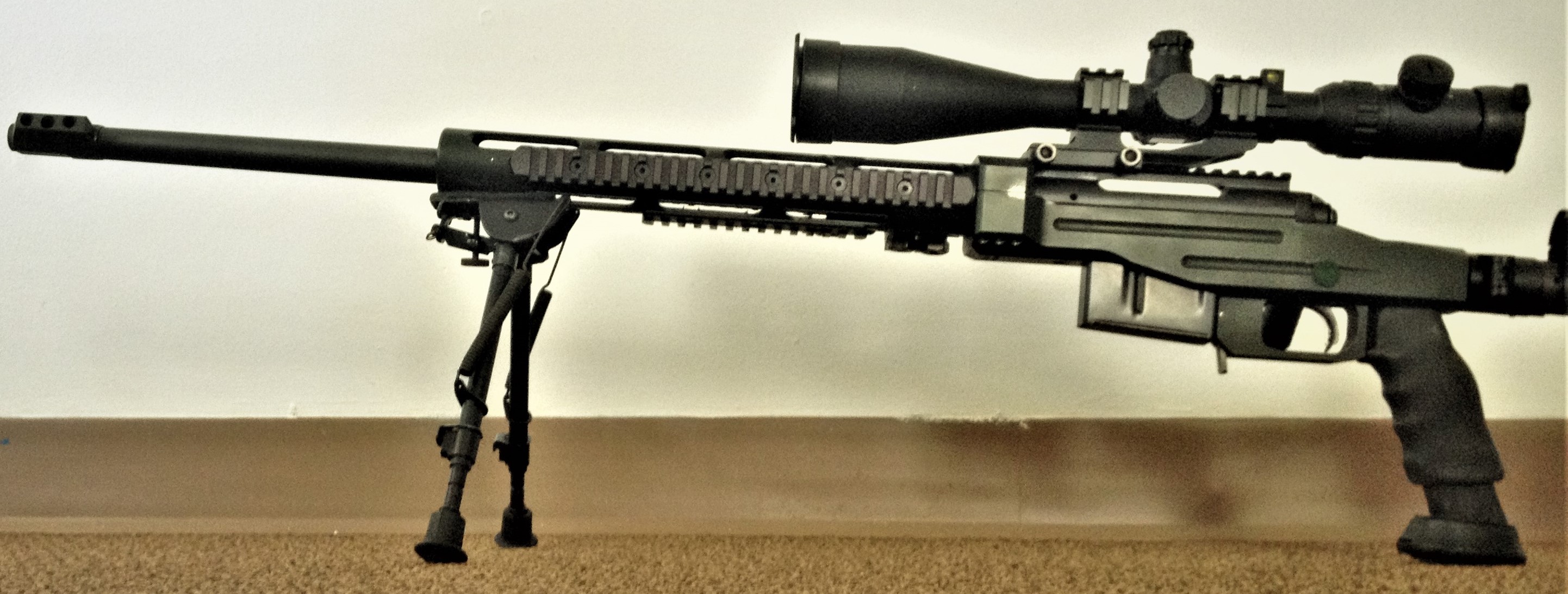 Wolf A1 223/5.56 AR15 Complete Gas Piston Upper Receiver 12.5 inch Barrel