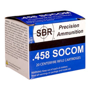 SBR 458 SOCOM Ammo 350 Grain Full Metal Jacket - SL4581
