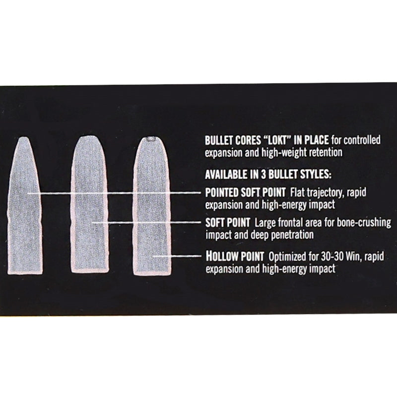 Remington Express 270 Winchester Short Magnum Ammo 130 Grain Core-Lokt PSP