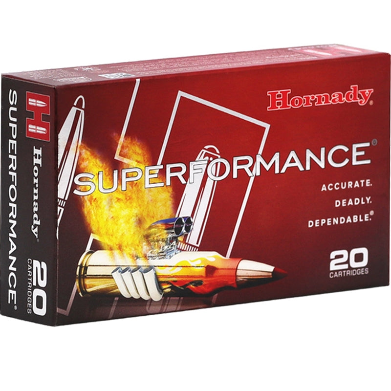 Hornady Superformance 6mm Creedmoor Ammo 90 Grain Gilding Metal Expanding Lead Free- 81394