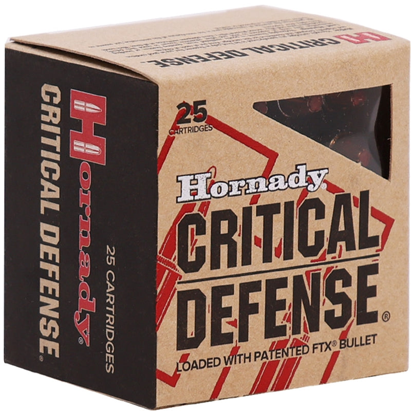 Hornady Critical Defense 327 Federal Magnum Ammo 80 Grain Flex Tip Expanding - 90061