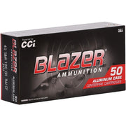 CCI Blazer CleanFire 40 S&W Ammo 180 Grain Total Metal Jacket - 3477
