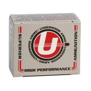 Underwood Sporting 9mm Luger +P+ Ammo 115 Grain Jacketed Hollow Point - 112