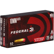 Federal American Eagle 10mm AUTO Ammo 205 Grain Total Metal Jacket Syntech Range - AE10SJ1