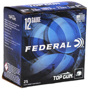 Federal Top Gun 12 Gauge Ammo 2 3/4" 1 oz #8 Shot 250 Round - TG121 8