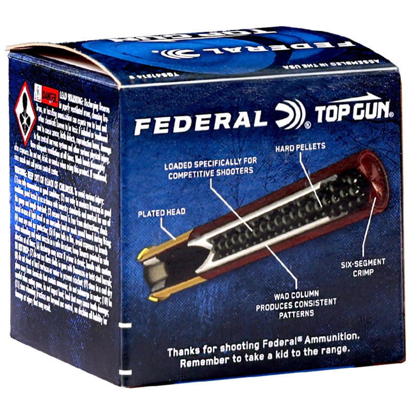Federal Top Gun Sporting 410 Bore Ammo 2-1/2" 1/2 oz. #9 Shot 250 Round Case