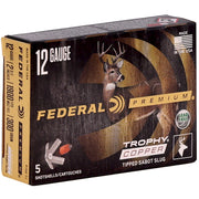 Federal Premium 12 Gauge Ammo 300 Grain 2-3/4" 2/3 oz Trophy Copper Tipped Sabot Slug - P152TC