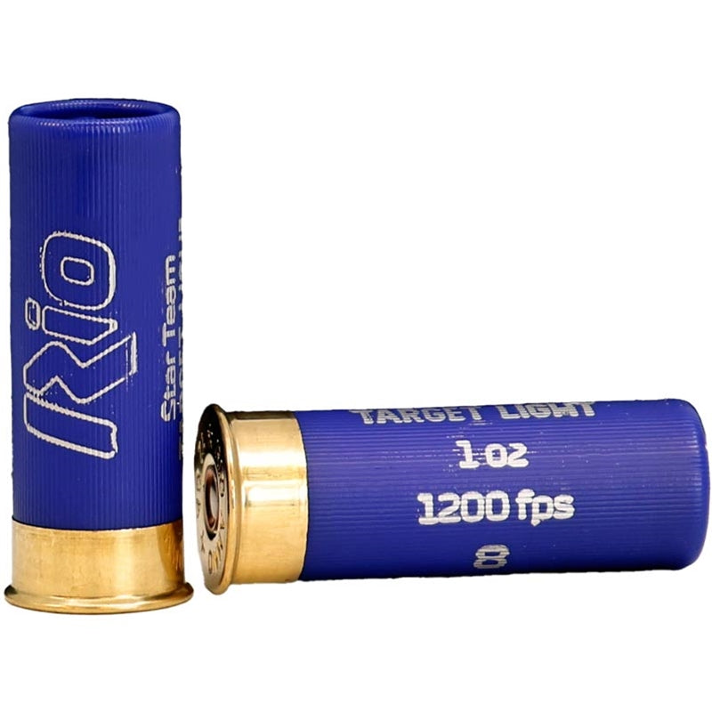 Rio Star Team 12 Gauge Ammo 2 3/4 1 oz #8 Shot - STT28LT8