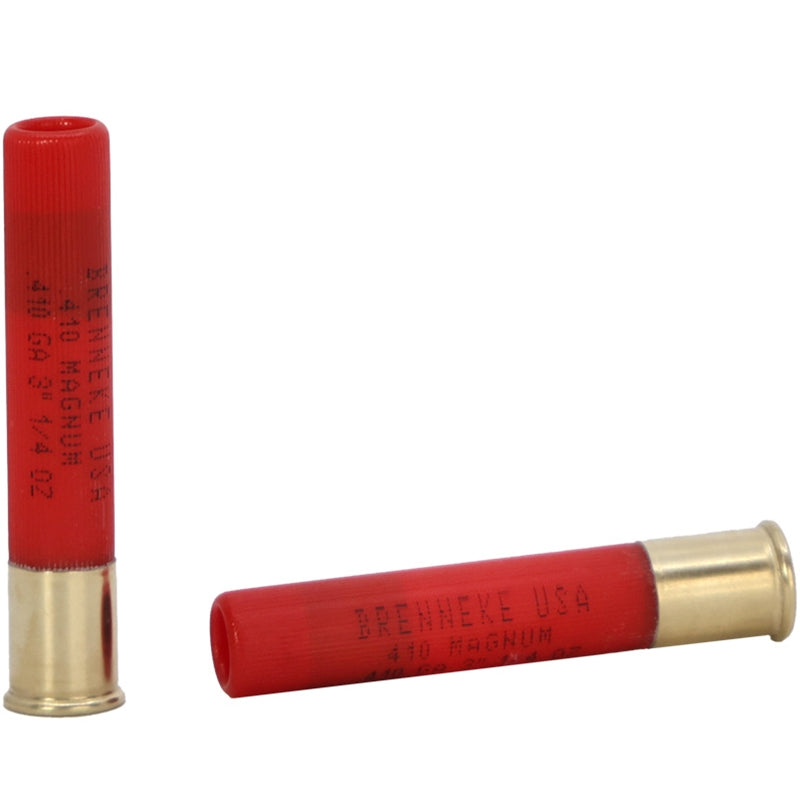Brenneke USA Magnum 410 Bore Ammo 3” 1/4 oz Silver Rifled Slug - SL-4103M