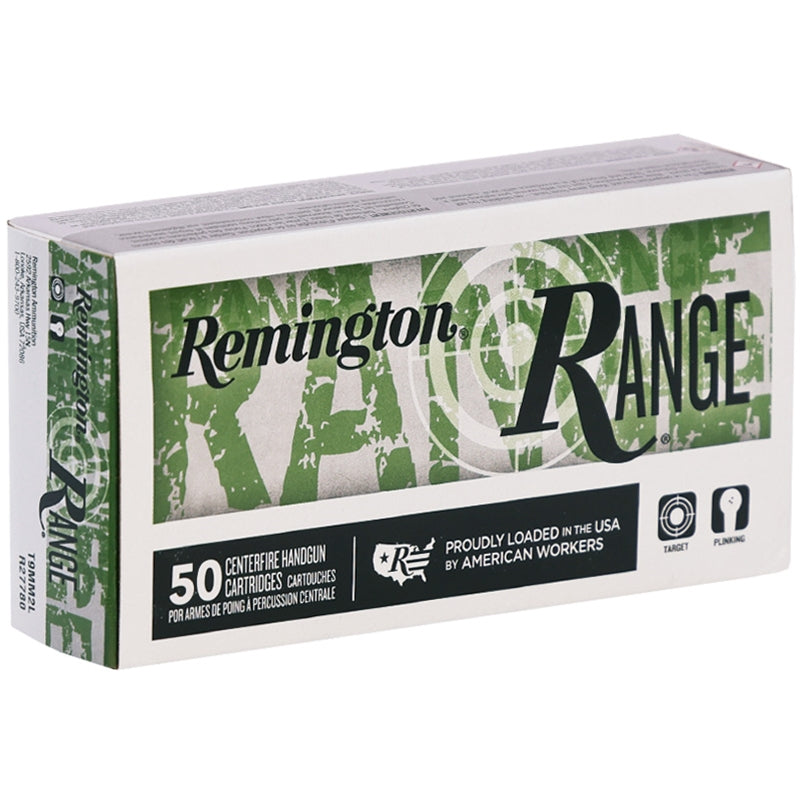 Remington Range 9mm Ammo 124 Grain Full Metal Jacket - T9MM2L