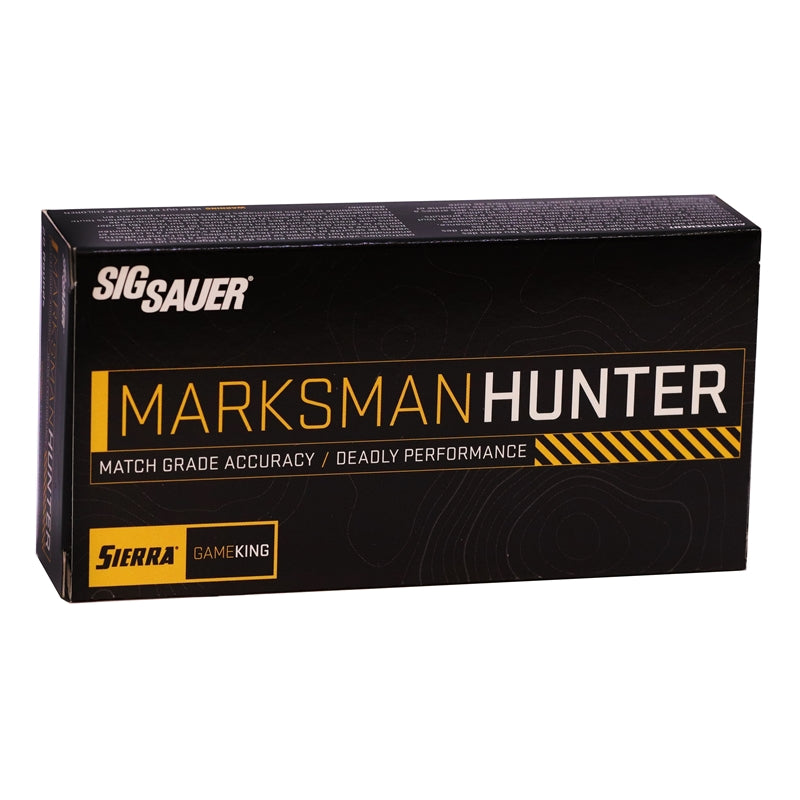 Sig Sauer Marksman Hunter 6.5 Creedmoor Ammo 130 Grain Hollow Point Boat Tail - E65CMGK130-20