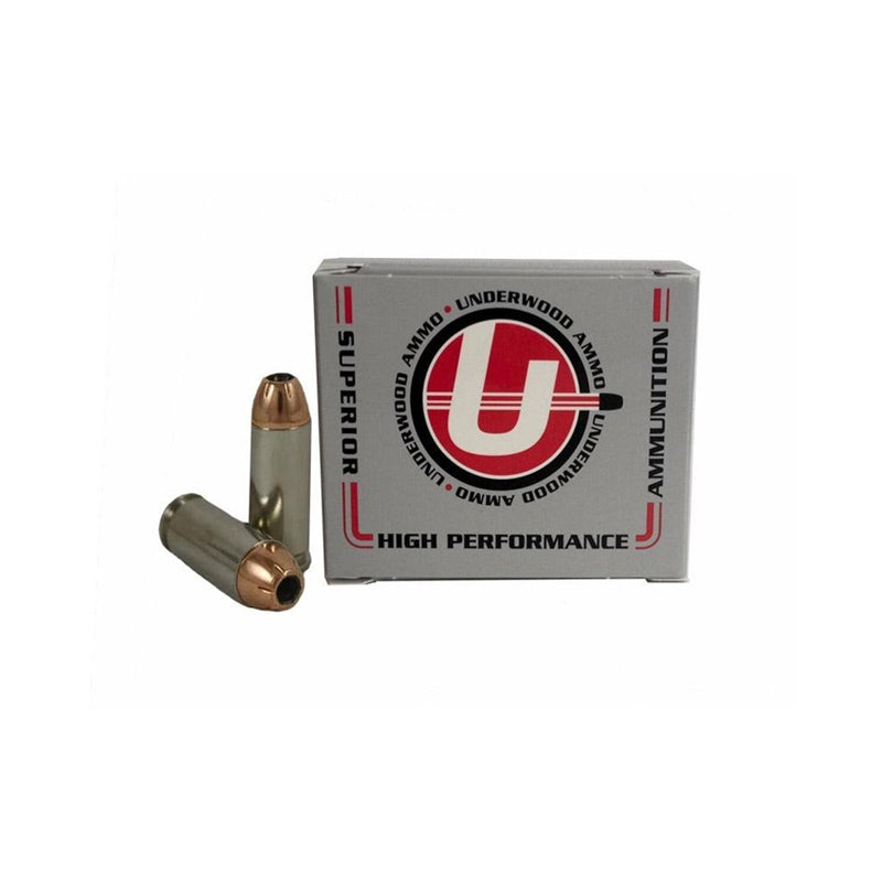 Underwood Extreme Terminal Performance (XTP) 10mm Auto Ammo 155 Grain Jacketed Hollow Point - 232