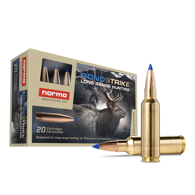 Norma Bondstrike 300 Winchester Short Magnum Ammo 180 Grain Bonded Polymer Tip - 20175832