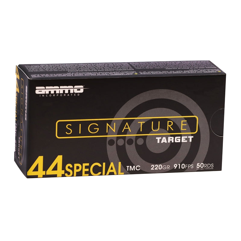 Ammo Inc Signature 44 Special Ammo 220 Grain Total Metal Case - 44S220TMC-A50