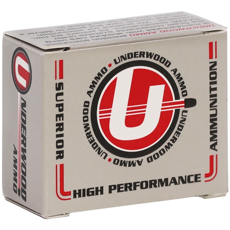 Underwood 9mm Luger + P Ammo 124 Grain Jacketed Hollow Point - 134
