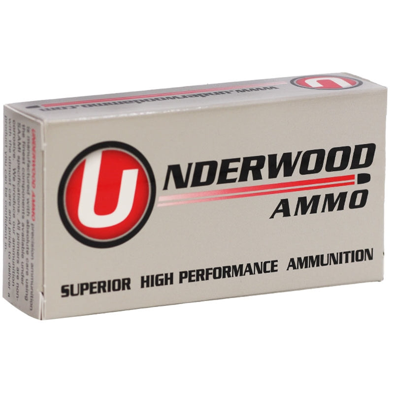 Underwood 9mm Luger +P+ Ammo 147 Grain Full Metal Jacket Flat Nose - 111