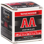 Winchester AA Sporting Clays 410 Bore Ammo 2 1/2" 1/2oz. #7 1/2 Shot - AASC417