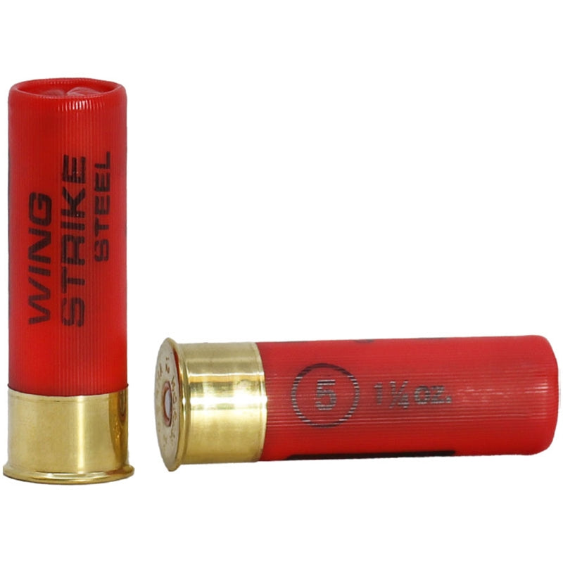 Norma Wingstrike 12 Gauge Ammo 3" 1 1/4 oz #5 Steel Shot - 1198033450