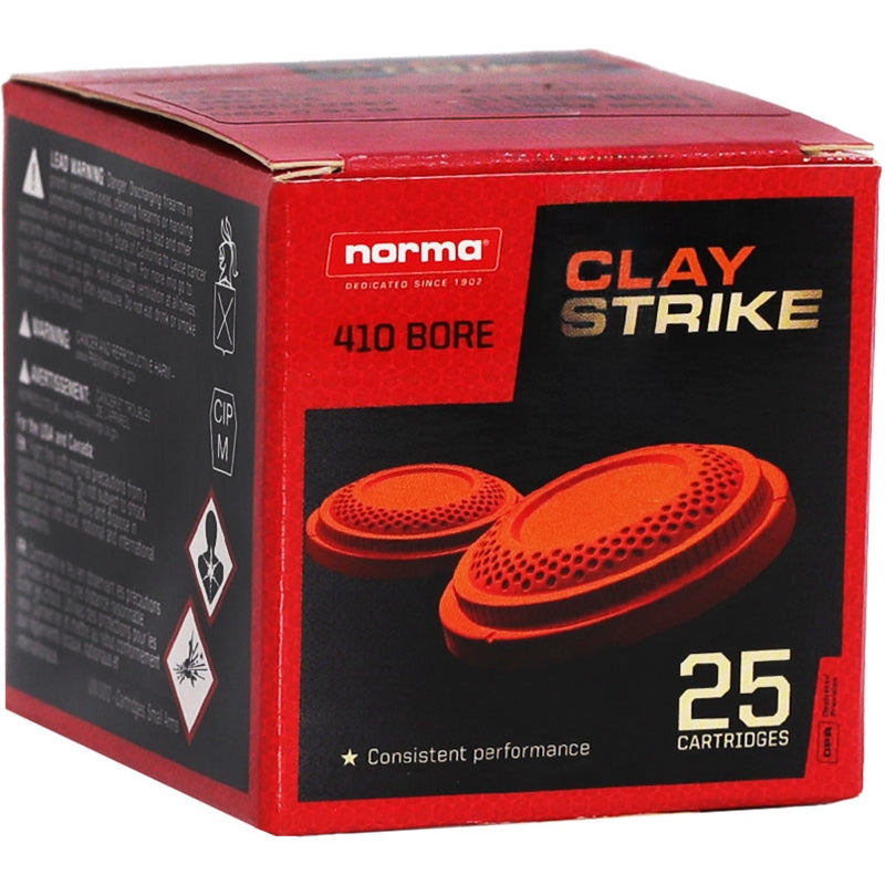 Norma Claystrike 410 Bore Ammo 3" 2/3 oz #7 1/2 Lead Shot - 1198043440